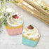Love my lil 歯がため カップケーキ ブルー ピンク ラブマイリル